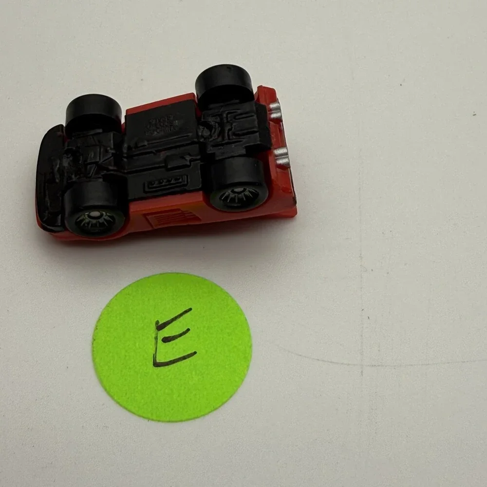 Vintage 1987 Micro Machines Red Ferrari Testarossa Supercar Galoob Loose
